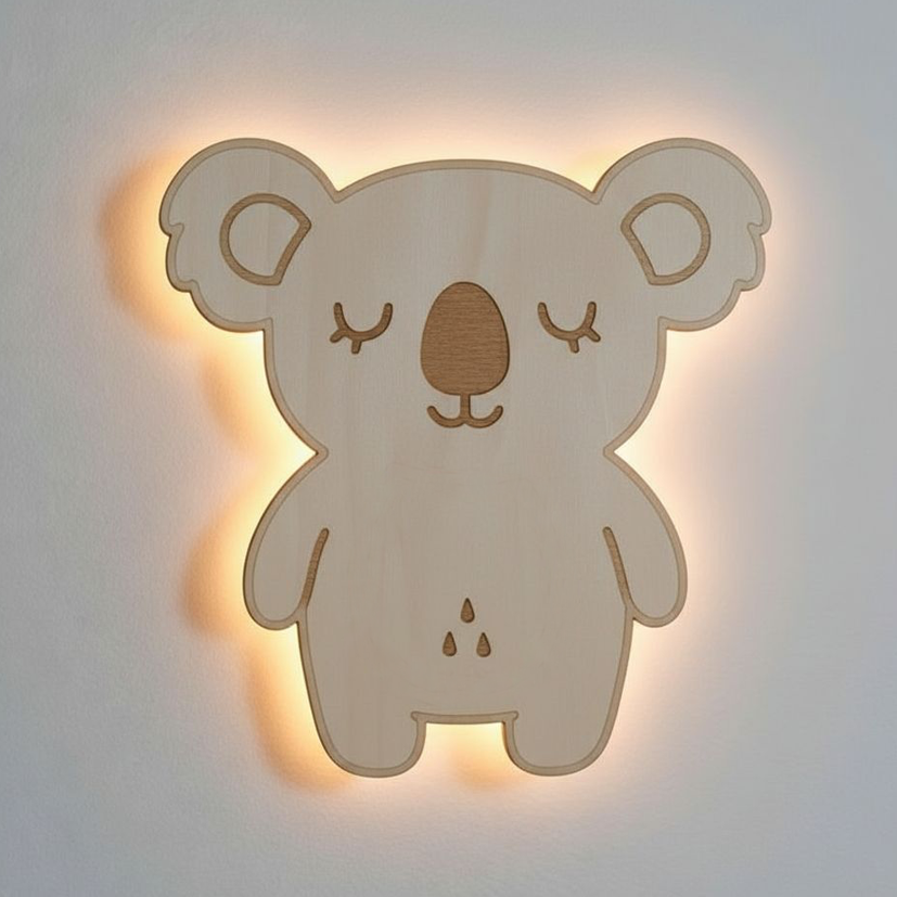Personalisierbares Koala Nachtlicht